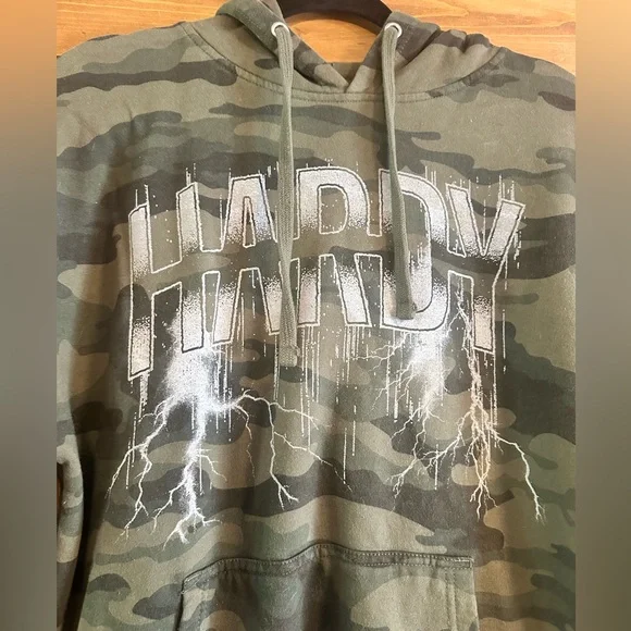 HARDY official tour merch camo hoodie - Picture 2 of 5